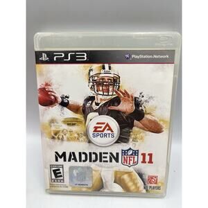 Madden NFL 11 (Sony PlayStation 3, 2010) CIB & TESTED